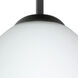 Vila LED Black Cord Pendant Ceiling Light