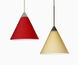 Kani 1 Light Bronze Pendant Ceiling Light in Opal Matte Glass, Halogen