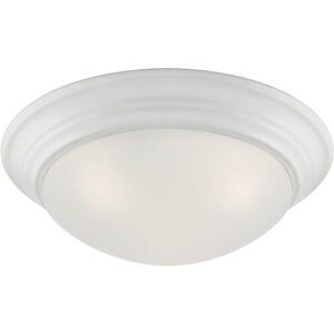 Tap 3 Light 17 inch Matte White Flush Mount Ceiling Light