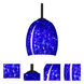 Lucia 1 Light Black Stem Pendant Ceiling Light