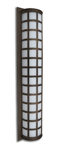 Scala 3 Light 40 inch Bronze Outdoor Sconce in Incandescent