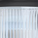 3079 Series 1 Light 9.5 inch Black Outdoor Sconce, Costaluz