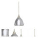 Divi 1 Light Satin Nickel Cord Pendant Ceiling Light