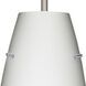 Suzi 18 1 Light Satin Nickel Cord Pendant Ceiling Light