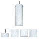 Stilo 18 1 Light Black Stem Pendant Ceiling Light