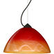 Tessa 1 Light Black Cord Pendant Ceiling Light