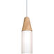 Nini 1 Light Satin Nickel Pendant Ceiling Light