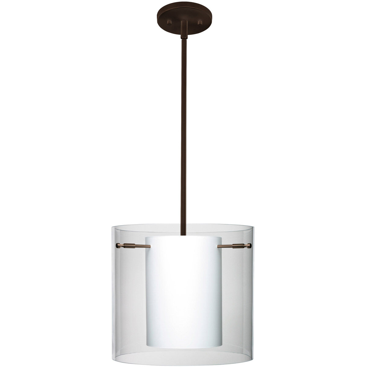 Pahu 12 1 Light Bronze Stem Pendant Ceiling Light
