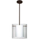 Pahu 12 1 Light Bronze Stem Pendant Ceiling Light