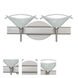 Hoppi LED 15 inch Satin Nickel Vanity Lighting Wall Light