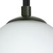 Vila 1 Light Black Stem Pendant Ceiling Light