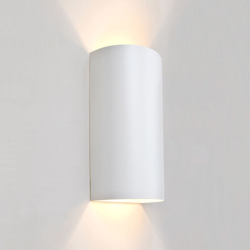 Zoro LED 12 inch White Outdoor Sconce