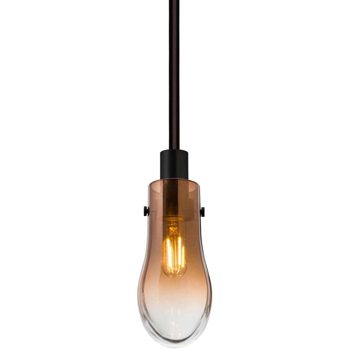 Wish 1 Light Black Pendant Ceiling Light