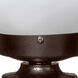 3078 Series 1 Light 13 inch Bronze Outdoor Post Mount, Costaluz