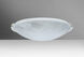 Trio 16 2 Light 16 inch Polished Nickel Flush Mount Ceiling Light in Incandescent, Marble Glass