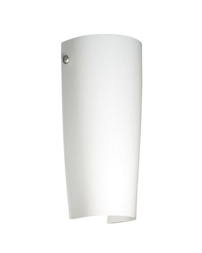 Tomas 1 Light 5 inch Satin Nickel ADA Wall Sconce Wall Light in Incandescent, Opal Matte Glass
