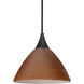 Domi LED Black Cord Pendant Ceiling Light