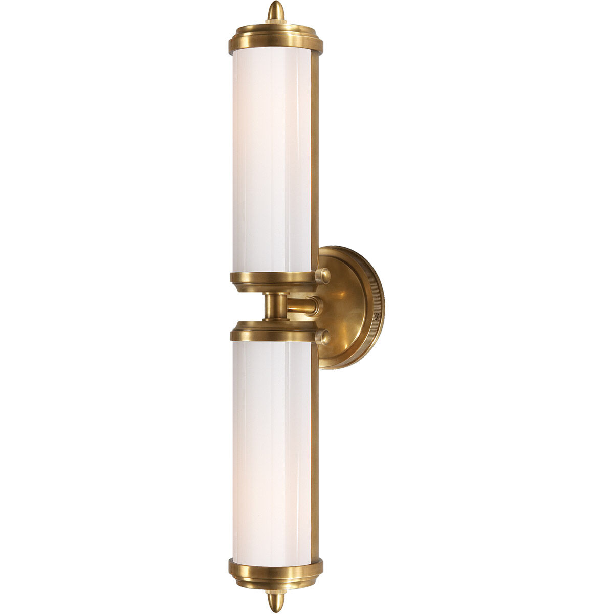 Thomas O'Brien Merchant 2 Light 3.75 inch Bathroom Vanity Light