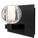 Boca 3 LED 5.5 inch Black Vanity Light Wall Light