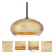 Brio 14 LED Black Cord Pendant Ceiling Light