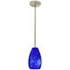 Pera 9 1 Light Satin Nickel Stem Pendant Ceiling Light