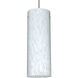 Stilo 18 1 Light Satin Nickel Cord Pendant Ceiling Light