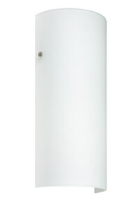 Torre 14 1 Light 6 inch Satin Nickel ADA Wall Sconce Wall Light in Incandescent, Opal Matte Glass