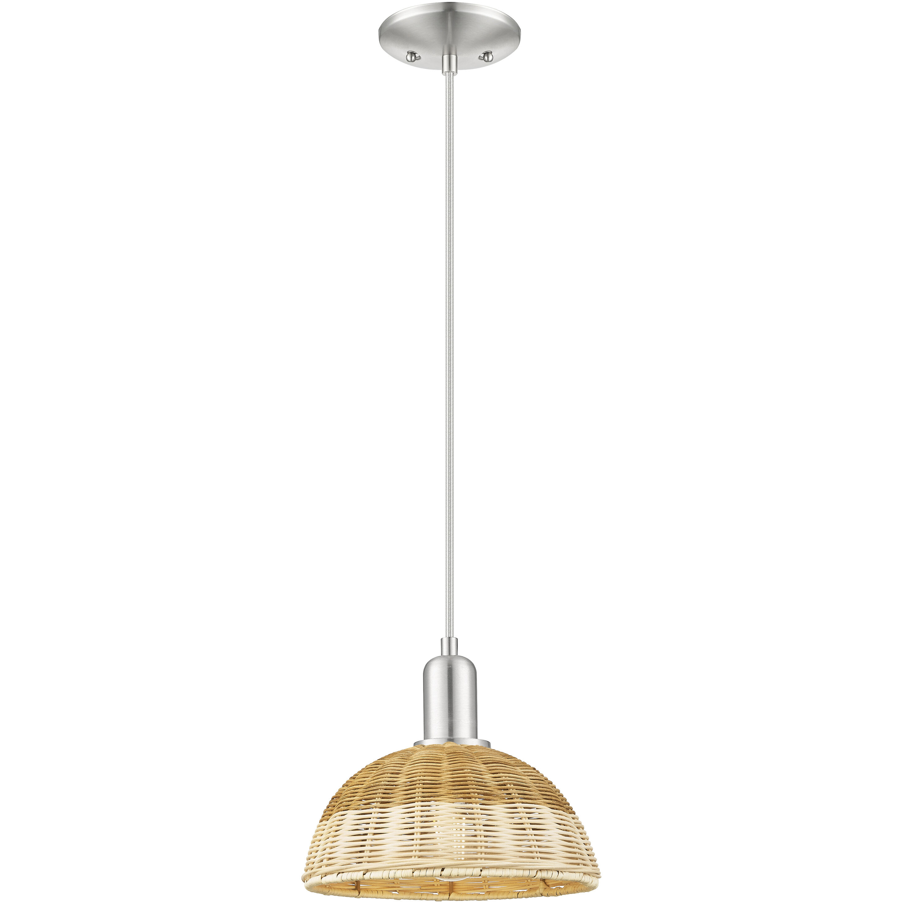 Natural Ballston Dome 1 Light 9.00 inch Mini Pendant
