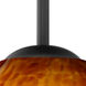 Sasha 1 Light Black Cord Pendant Ceiling Light