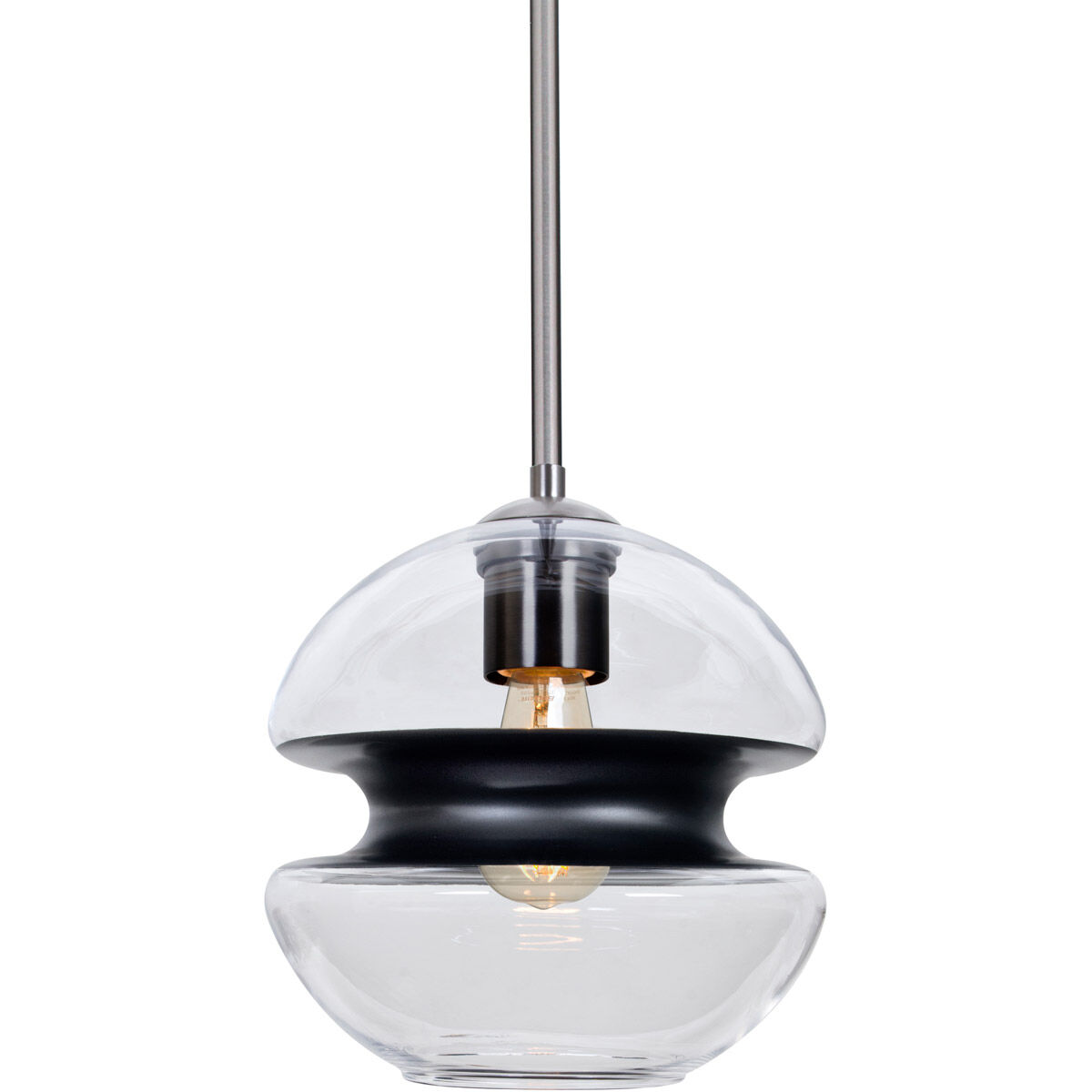 Hula 8 1 Light Satin Nickel Pendant Ceiling Light