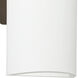 Darci 16 2 Light 5 inch Bronze ADA Wall Sconce Wall Light in Incandescent