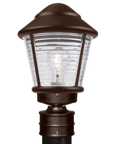 3100 Series 1 Light 14 inch Bronze Outdoor Post Mount, Costaluz