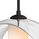 Plato LED Black Cord Pendant Ceiling Light