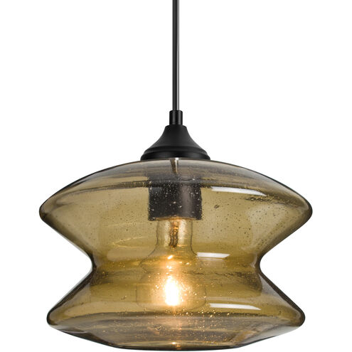 Zen 1 Light Black Outdoor Pendant
