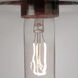 Mira 1 Light Black Cord Pendant Ceiling Light