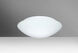 Nova 13 LED 13 inch Flush Mount Ceiling Light in White Glass