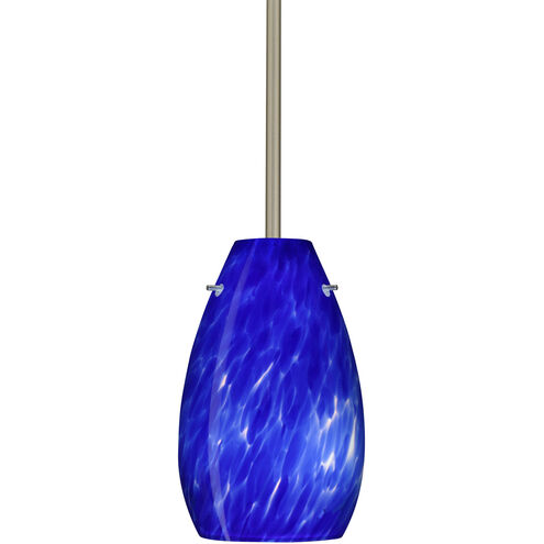 Pera 9 1 Light Satin Nickel Stem Pendant Ceiling Light