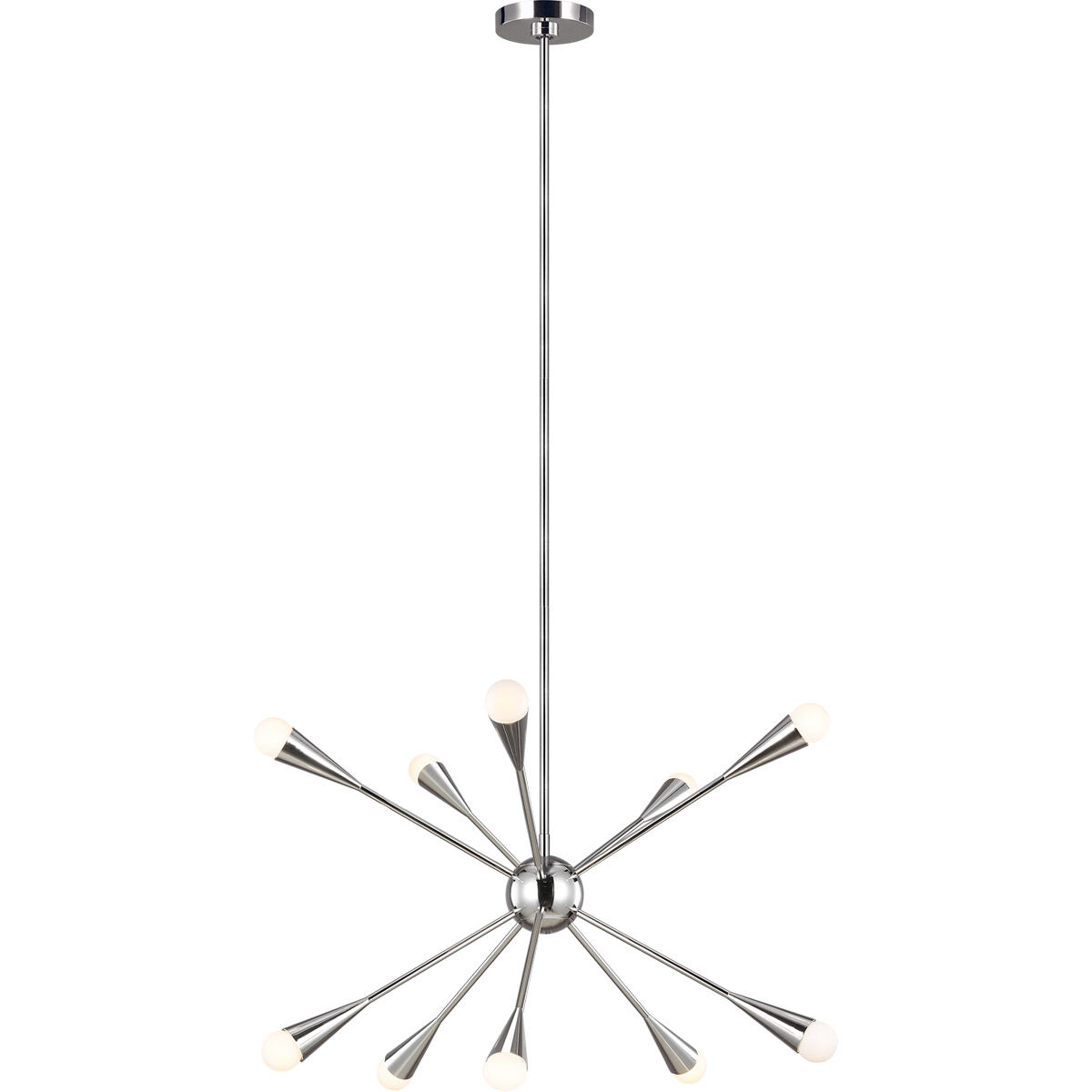 ED Ellen DeGeneres Jax 10 Light 27.25 inch Chandelier