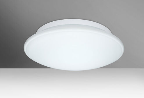 Sola 16 LED 16 inch Flush Mount Ceiling Light in Opal Matte Glass