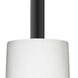 Camino 1 Light Black Stem Pendant Ceiling Light