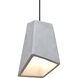 Skip LED Black Cord Pendant Ceiling Light