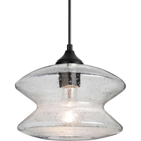 Zen 1 Light Black Outdoor Pendant