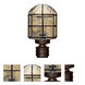 3417 Series 1 Light 14 inch Bronze Outdoor Post Mount, Costaluz