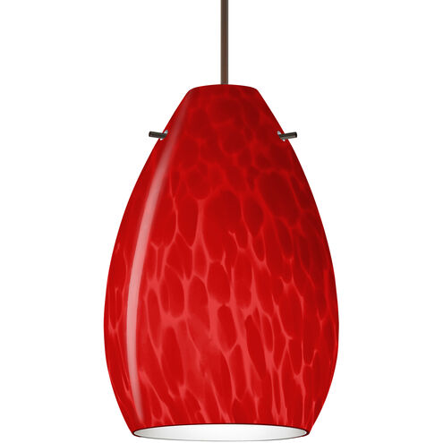 Pera 6 LED Bronze Cord Pendant Ceiling Light