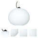 Jordo LED Black Cable Pendant Ceiling Light