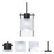 Scope LED Black Cord Pendant Ceiling Light