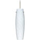 Suzi 11 LED Satin Nickel Cord Pendant Ceiling Light