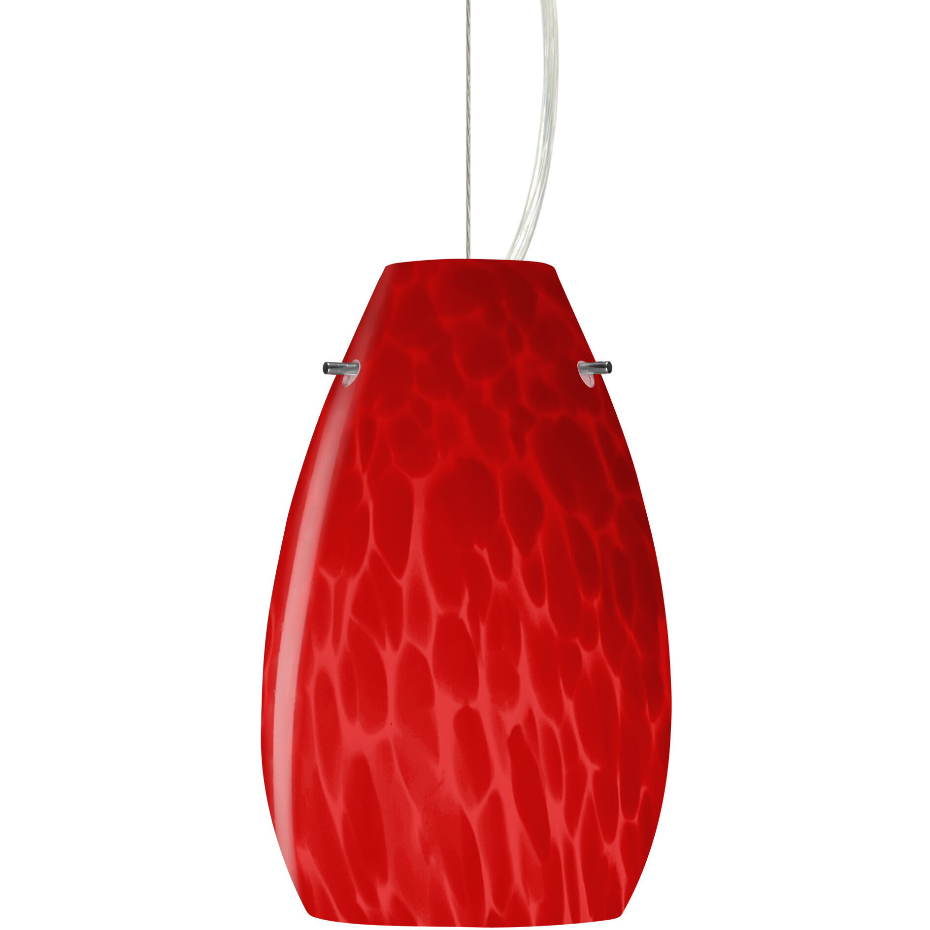 Pera 9 LED Satin Nickel Cord Pendant Ceiling Light