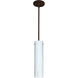 Stilo 16 1 Light Bronze Stem Pendant Ceiling Light