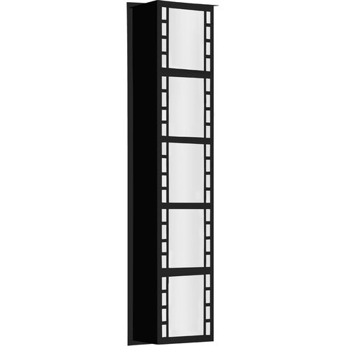 Napoli 26 LED 26 inch Black Outdoor Sconce